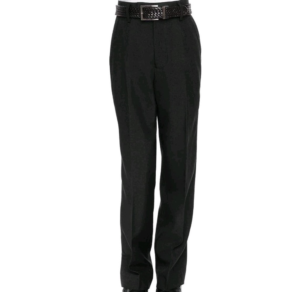 Boys Dress Pants Flat-Front - Slim fit Dress Slacks 18 Slim